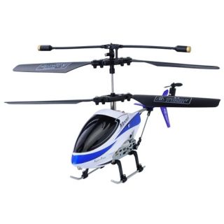 2018B Mini 2 5 Channel IR Remote Control Helicopter Blue