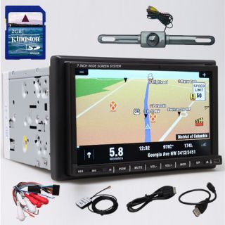   GPS Player Stereo System Bluetooth Radio Aux Sub Backup Camera