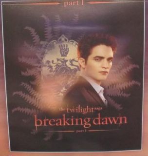   Movie Fleece Gift Blanket Team Edward Cullen Twilight Saga NIP