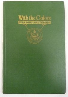 1924 104th Division C M T C Unit Training History Book