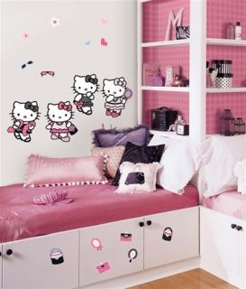 Hello Kitty Dress Up 56 Wall Stickers Room Decor
