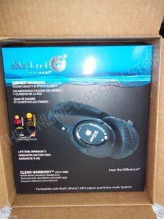 Able Planet Noise Canceling Headphones NC1100B ANC $349 Clear Harmony 