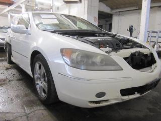   being pulled from the vehicle shown below 2005 acura rl stock 120538