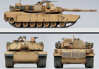 35 M1A1 Abrams Iraq 2003 New Academy T13202 US Army Tank Land 