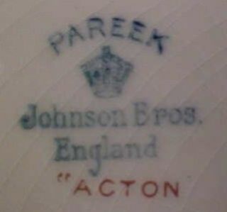 Lovely Acton Dinner Plate Johnson Brothers 1925 China