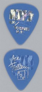 Ace Frehley Reunion Tour Blue Guitar Pick K162 Kiss