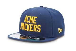 Green Bay Acme Packers on Field Classic Retro Sideline Fitted 