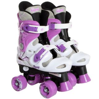 Osprey Girls Adjustable Quad Roller Skates Size 13 1 2 3 32 36 New 