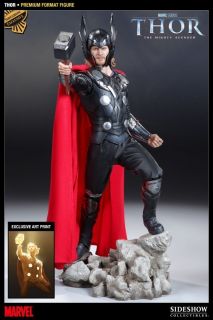 Sideshow Avengers Thor Exclusive Premium Format Statue 300 Ltd FACTORY 