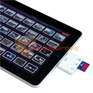 Sim Card Adapter SD USB Connection Kit for iPad WiFi 3G