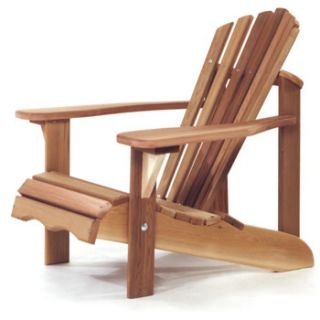Western Red Cedar Childs Adirondack Chair Outdoor Furniture