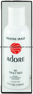 Adore Creative Image Semi Permanent Hair Color 4oz 60