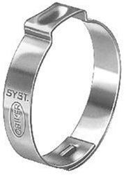crimp type hose clamps zinc plated for low pressure applications such 