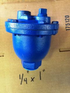 Val Matic 1x1 4inch Air Release Valve Model 15A 3 175 PSI
