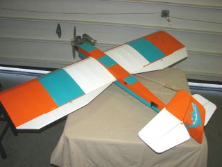 Vintage Uproar 60 Dolphin RC Airplane Kit Built
