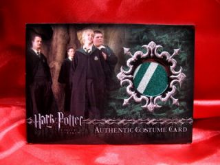 Harry Potter DH Goblet of Fire Slytherin Tie Costume Prop Card Tom 