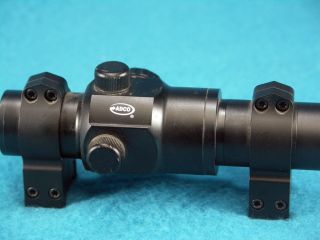 ADCO Red Dot Rifle Optic 30mm Tactical with quick detach mounts