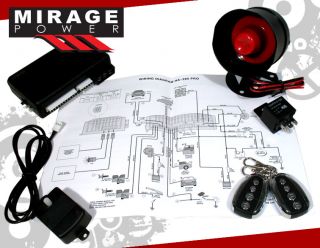 Remote Engine Start Car Alarm Acura Integra RSX Legend