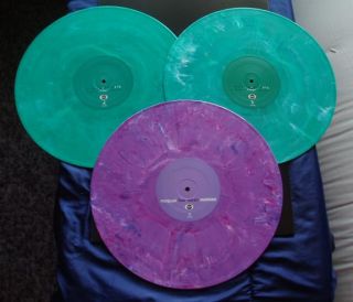 Mogwai Kicking A Dead Pig Promo 3X LP Set Colored Vinyl