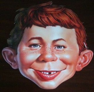 Alfred E Newman Collector Mask New SDCC 2012 Exclusive Mad Magazine 