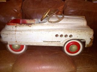 Vintage 1948 Buick Torpedo Pedal Car By Murray