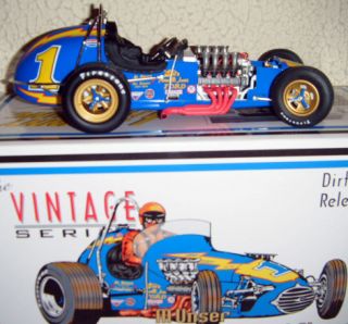 GMP 1 18 1 Al Unser Johnny Lightning Special Dirt Champ Race Car 6 In 