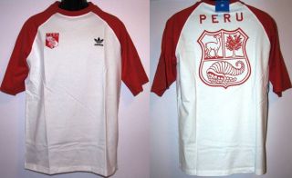 Adidas Originals Peru T Shirt Polo Seleccion Peruana FPF Marca Peru 