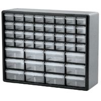 Akro Mils 44 Drawer Cabinet Storage Small Parts Gray