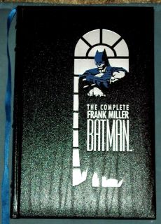 The Complete Frank Miller Batman. 1st Print. Year One. The Dark Knight 