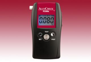 Alcocheck FC300E Evidential Breath Alcohol Fuel Cell Tester