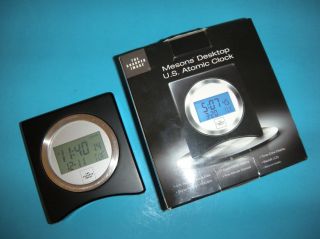   Sharper Image SN002 U.S.Atomic Alarm Clock + Box/Manual, Barely Used