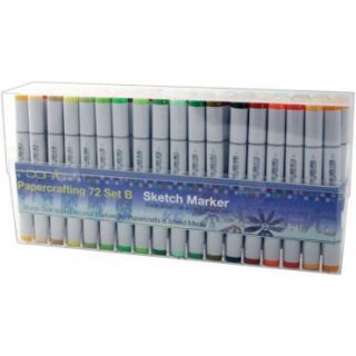 Copic Sketch Papercrafting Stamping Markers 72pc Set B