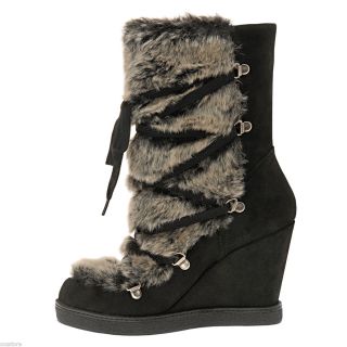 Aldo Cluckey High Heel Winter Snow Cold Weather Boots Womens Sizes 8 B 