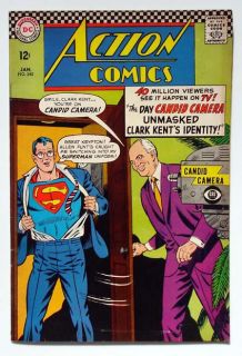 Action Comics 345 DC Superman Allen Funt Candid Camera