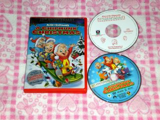 Alvin and the Chipmunks   A Chipmunk Christmas (DVD/ CD, 2006, 2 Disc 