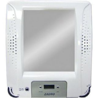   Fog Free Mirror Am FM Stereo Shower Radio with Digital Clock