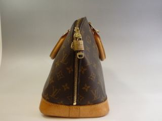 Louis Vuitton Alma Monogram Handbag Purse VI0977