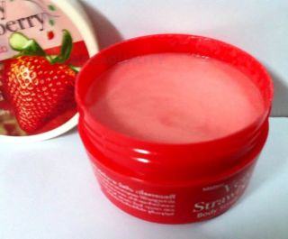   Strawberry Whitening Lightening Exfoliating Body Scrub 220 G