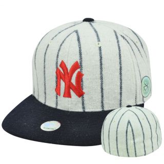 MLB New York Yankees American Needle Cooperstown Fitted Flat Replica 