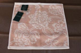   Lauren  Saint Honore Damask Floral Bath Towels Pink Multi 3pc