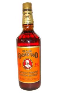 OLD GRAND DAD Kentucky Bourbon Whiskey   Discontinued Bottle