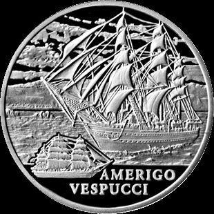   2010 amerigo vespucci quality brilliant uncirculated weight of coin 13