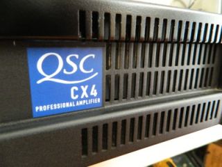 QSC CX 4 POWER AMP    FUNCTIONS PERFECT + EXCELLENT CONDITION