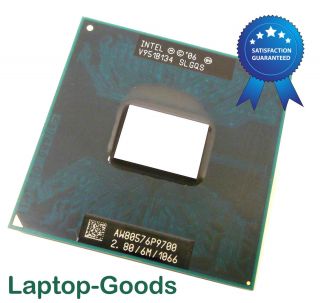    Laptop P9700 SLGQS CPU 2 8 Ghz 6MB L2 1066 FSB Processor Core 2 Duo
