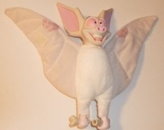 1997 ANASTASIA plush BARTOK Bat TALKING doll 8 , PRE OWNED