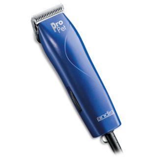 Andis Easy Clip Groom Grooming Clipper MBG 2 21485 8 Piece Kit Blue 
