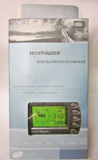   V6000C Digital Car Compass Thermometer Altimeter and Barometer