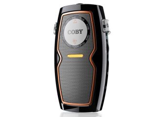   Coby CX83 Compact Mini Portable AM FM Pocket Radio with Speaker Black