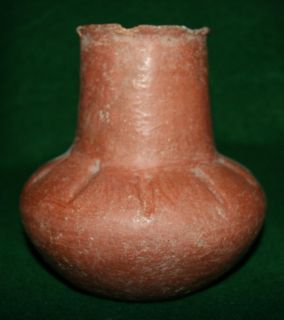 Hohokam Pottery Salt Red Gourd Effigy Vase No Resto Anasazi