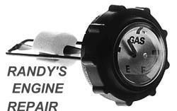 gas fuel cap gauge murray 24064 2 1 4 x